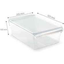 Nacario Kapaklı Banyo Mutfak Düzenleyici Raf Ps 325 * 205 * 100 mm Beyaz M-E27-40-01K