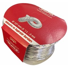 Mestore Aspilatör Borusu Telli 127 mm 2 Metre - 9996670079549