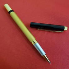 Tahtakale Kutulu Metal Roller Gold Siyah Kalem
