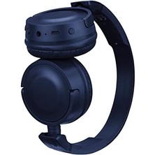 Nacario SN-XBK33 Batty Mavi Tf Kart Özellikli Bluetooth Kulaklık