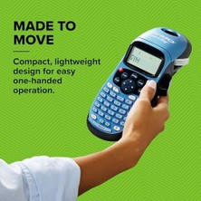 Nacario Dymo Letratag Elektronik Etiketleme Makinesi -12 Mm. Letratag Şeritlerle Uyumlu