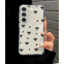 Nacario Galaxy A56 ile Uyumlu SFF01 Şeffaf Tasarımlı Kılıf - Ince, Hafif ve Dayanıklı Koruma, Kamera ve Tuşlarla Tam Uyumlu Şeffaf Telefon Kapağı (Kibarcık)