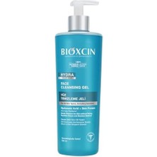 Nacario Hydra Yüz Temizleme Jeli – Hyalüronik Asitli, Ipek Proteinli, Aloe Vera ve Pantenol Içerikli, Hassas Ciltler Için, 500 ml
