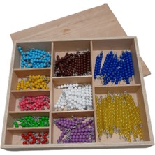 Özgürce 20'li Renkli Boncuk Saklama Kutusu Seti, Pratik ve Şık Organizer