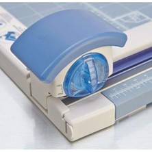 Nacario Carl Mfg Döner Düzeltici, 30 cm Kesme Uzunluğu, 10-1/4 x 12 x 3/4 Inç, Gri (CUI12200), Mavi ve Gri