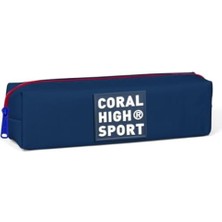 Nacario Sport Tek Bölmeli Lacivert Kalem Çantası