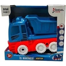 Nacario Pilli Sesli Işıklı Sensörlü Kamyon Iş Makinası