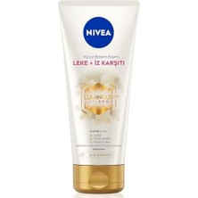 Nacario LUMINOUS630 Leke ve Iz Karşıtı Vücut Bakım Kremi 200ML, Çatlak ve Güneş Lekesi Iyileştirici, 48 Saat Nemlendirici