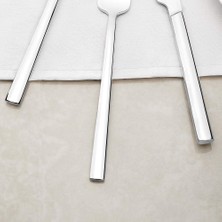 Nacario Nehir Dalyan Sade 84 Parça Deri Kutulu Çatal Kaşık Bıçak Takımı