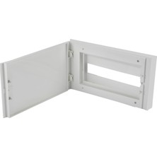 Nacario Kapak ve Çerçeve Komple 1m 16’lı (Opak Beyaz)