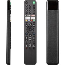 Nacario Sony Bravia Tv Için Uygun Ses Komutlu - Rmf-Tx 520U LED Tv Kumandası Yedek Kumanda