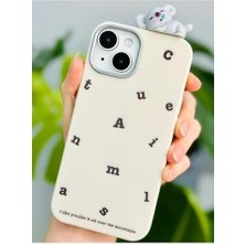 Nacario 14 Plus - 15 Plus ile Uyumlu Koala Tasarımlı Oyuncaklı Silikon Kılıf