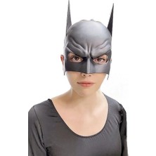 Tahtakale Siyah Çocuk Batman Maskesi Lastikli