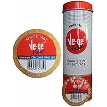 Ve-Ge Selefon Bant Teneke 12X10 (12 Li Kutu)