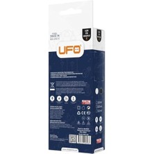 Nacario Ufo 6lı Akım Korumalı Priz 5 Metre Kablolu Grup Priz, Max 3500W 16 Amper Aşırı Yük Koruması 6lı Uzatma Kablosu Çoklu Priz Siyah Renk