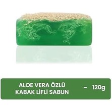Nacario Doğal Kabak Lifli Aloe Vera Özlü Sabun