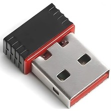 Nacario Mini USB Wifi Adaptör 300 Mbps Uyumlu (W-1)