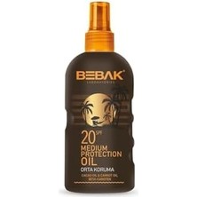 Nacario Bebak Güneş Yağı 20 Spf 150 ml