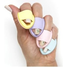 Nacario Rubycell Parmak Makyaj Süngeri - Mini Puf Kapatıcı Pudra Süngeri - 118