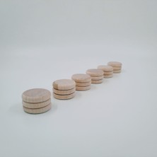 Özgürce Ahşap Diskler Waldorf Montessori Eğitici Oyuncaklar, Çocuk Gelişimine Destek