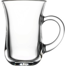 Nacario -G4 Çay Bardak 6 Lı Kulplu Çay Bardağı