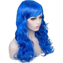 Tahtakale Mavi Renk Parti Peruğu