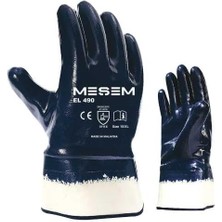 Nacario Petrolcü Iş Eldiveni, Xl/10 Beden, 6 Çift, Model EL490