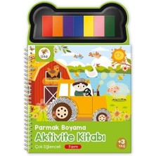 Nacario Parmak Boyama Aktivite Kitabı