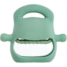Tahtakale Koyu Yeşil Bebek Silikon Diş Kaşıyıcı