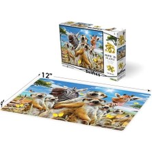 Nacario 3D - Mirket Selfie - 48 Parça Puzzle