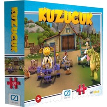 Nacario Kuzucuk Lisanslı 60 Parça 34X24CM Çocuk Puzzle Yapboz Serisi