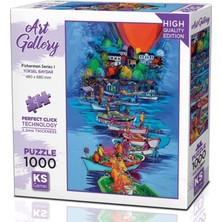 Nacario 1000 Parça Balıkçılar Serisi I Puzzle