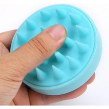 Nacario Duş Tarağı Yumuşak Silikon Saç Yıkama & Saç Derisi Masaj Tarağı (Yeşil)