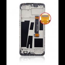 SDT Oppo Ax7 Ekran Dokunmatik Siyah Çıtalı (Siyah)