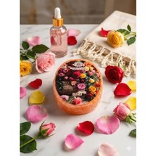 Nacario Doğal Süngerli Gül Kokulu Sabun, 140 Gram, Tüm Ciltler Için