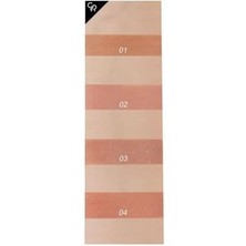 Nacario Nude Look Creamy Shine Lips. No:03 Peachy Nude 1 Paket