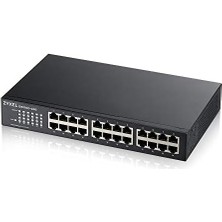 Nacario 24-Port 10/100/1000 Gigabit Ethernet Unmanaged Switch | Fansız Tasarım
