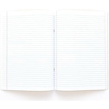 Nacario Colors A4 80 Yaprak Çizgili Defter 3'lü Paket, Somon, Pembe, Mavi