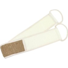 Nacario Sisal Lif Sırt Kesesi Kahverengi (8 cm x 20 Cm)