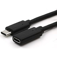 Nacario 1.8 Metre USB Type C Extension Cable - Dişi Erkek Usb-C USB Erkek Dişi Typec Kablo Erkek Dişi Type-C Kablo