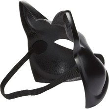 Tahtakale Siyah Renk Lüks Kedi Maskesi