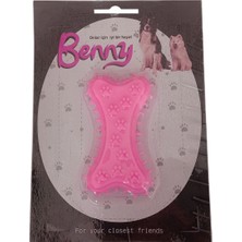 Mestore Benny Köpek Oyuncağı Kemik 5.5 x 10 cm Pembe - BNY-1113-PMB