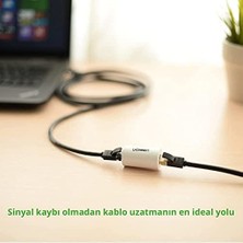 Nacario Ethernet Kablo Birleştirici Ara Aparat Siyah