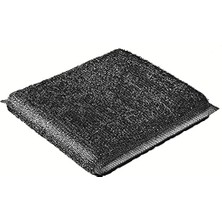 Nacario Glitzi Power Pad Inox, Ekstra Kaliteli, Pas Tutmaz, Zorlu Lekeleri Söker, 2'li Paket