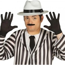 Tahtakale Siyah Renk Kısa Dans Gösteri Eldiveni