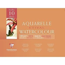 Nacario Aquarelle Yapışkan Kenarlı Defter, 240X320 mm