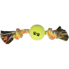 Mestore Tenis Toplu Kısa Düğümlü Köpek Diş Ipi 7-26 cm Sarı - Sf-Dısıpksdgm-Sr