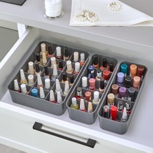 Nacario 3'lü Düzenleyici, Mutfak, Banyo, Ofis, Yatak Odası, Makyaj Masası Organizer Set