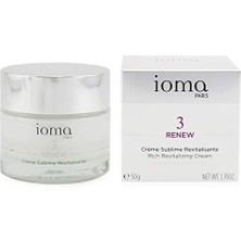 Nacario Ioma Rich Revitalizing Cream, Yapılandırıcı ve Canlandırıcı Bakım Kremi, 50 ml