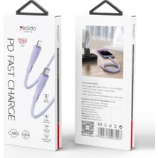 Nacario 27W Type-C To Lightning Pd Hızlı Şarj Kablosu 1.2m